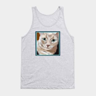 Pretty Tabby Cat Tank Top